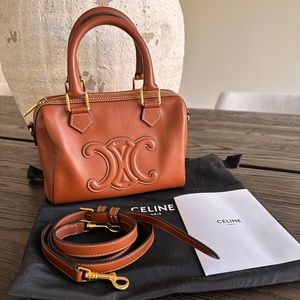 Celine SMALL BOSTON IN SMOOTH CALFSKIN
TAN